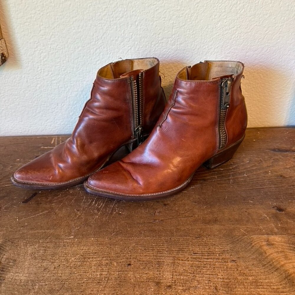 Frye Zip Up Bootie